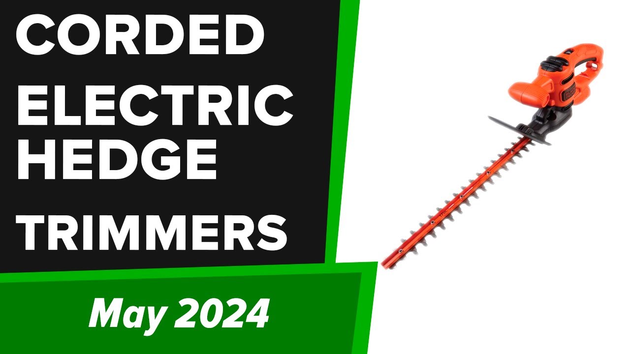 TOP-5. Best Corded Electric Hedge Trimmers 2024 - YouTube