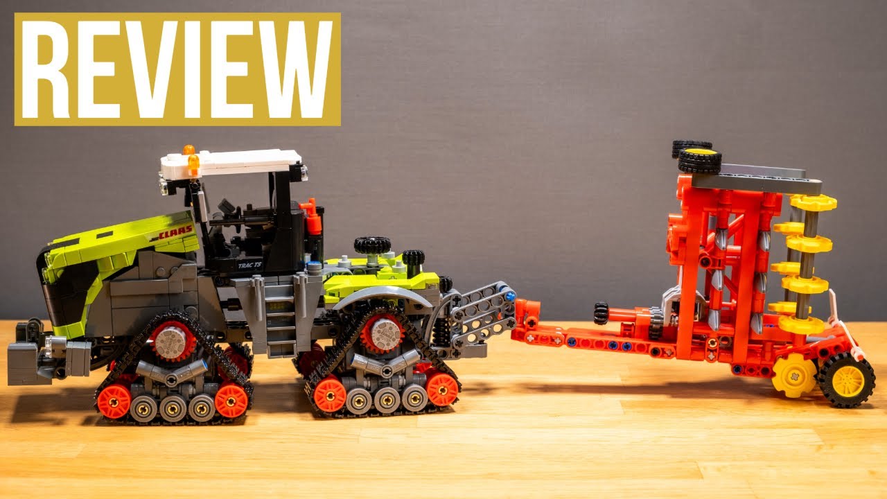 CaDA C65012W – Tracteur Claas Xerion 5000 TRAC TS à Monter, 1336 Pièces, échelle 1/32