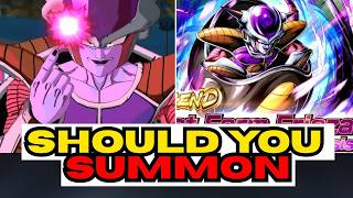 SHOULD YOU SUMMON?! LEGEND 1ST FORM FRIEZA EDITION! (DRAGON BALL LEGENDS)
