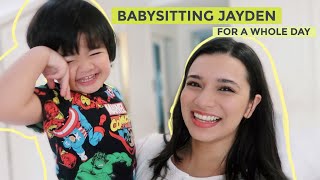 babysitting jebat jayden for a day! | VLOG