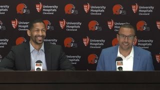 Andrew Berry & Sashi Brown Pre-Draft Press Con.