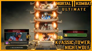 Mortal Kombat 11 Ultimate Nightwolf Klic Tower Ending