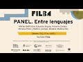 #FilbaOnline2020 - Panel. Entre lenguajes