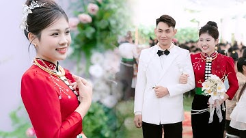 TOÀN CẢNH LỄ ĐÓN DÂU (LỄ THÀNH HÔN "HUY THÀNH - THU HẢO") BẢN ÓT NỌI PHƯỜNG CHIỀNG CƠI