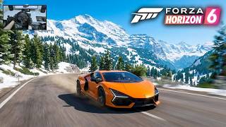 Lamborghini Revuelto INSANE Wheel Gameplay! Logitech G29 + Forza Horizon 6