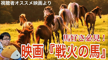 【馬好きの必見！スティーヴン・スピルバーグ作品『戦火の馬』（世界史×娯楽）】視聴者オススメ映画はやはり名作でした！