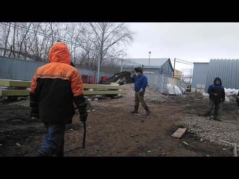 #камаз65117 день на кране манипуляторе , с высоты 30 метров  Камаз 65117