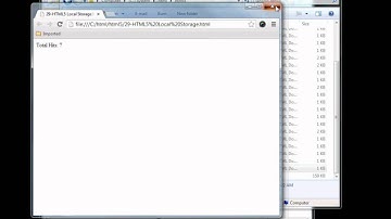 29 HTML5 Local Storage in Arabic