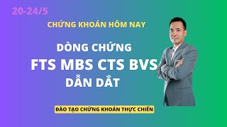 Chứng khoán hôm nay | Nhận định thị trường | Dòng chứng FTS BVS CTS MBS dẫn dắt | Xu thế thị trường