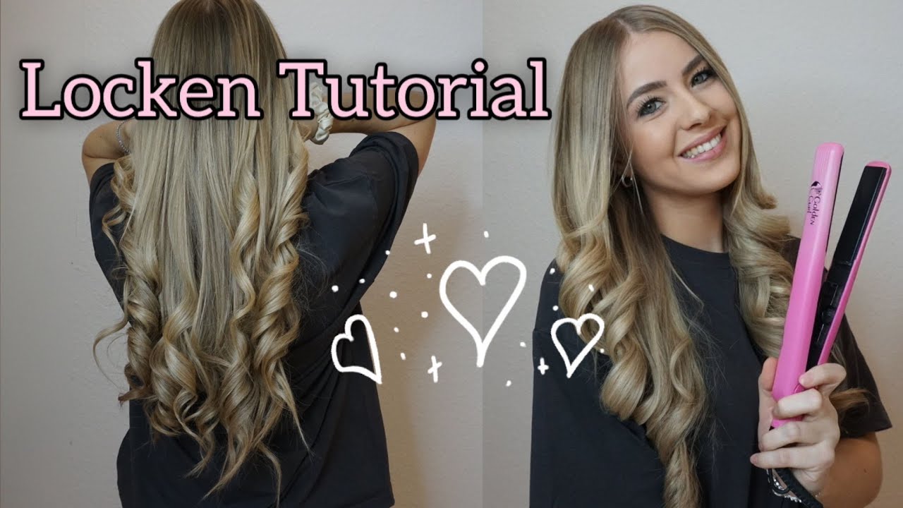 Wie Macht Man Schöne Locken Mit Dem Glätteisen