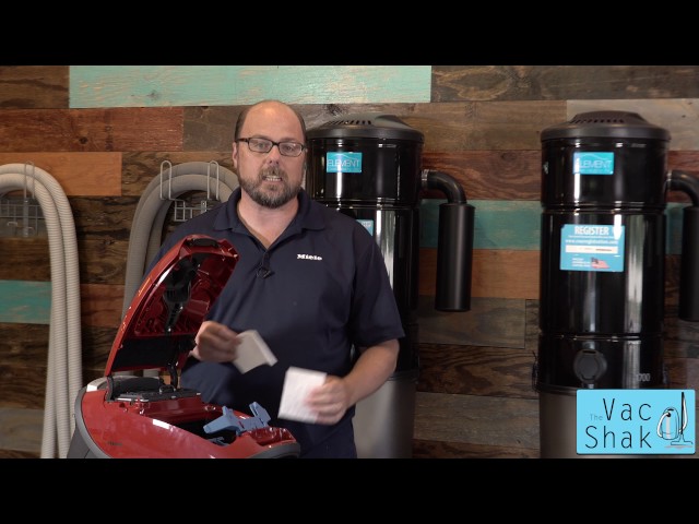 How To Change The Air Filter On A Miele Vacuum - Youtube