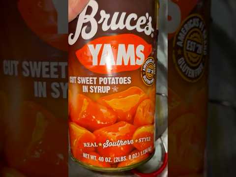 Bruce Canned Yams
