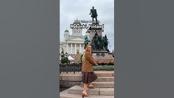5 Best things to do in Helsinki, Finland! 🇫🇮 - An off the beaten path gem 😍 #travel #travelvlog