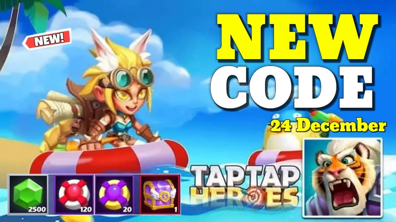 *НОВЫЙ* ПОДАРОЧНЫЙ КОД TAP TAP HEROES 24 ДЕКАБРЯ 2025 ГОДА || КОДЫ TAP TAP HEROES