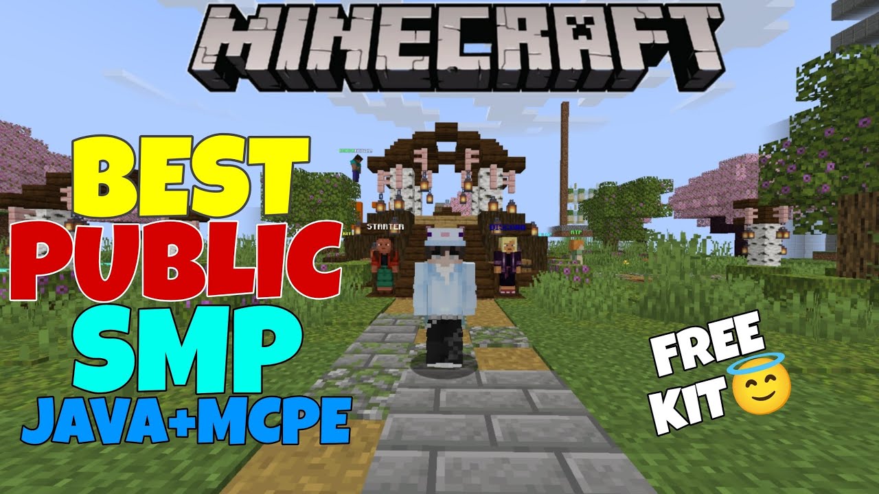 New Best Public Survival SMP for minecraft PE+JAVA | JAVA+PE+MCPE | 24/ ...