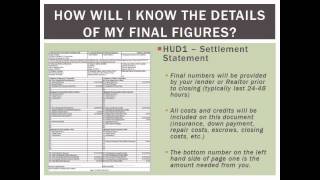 Preparing for Closing