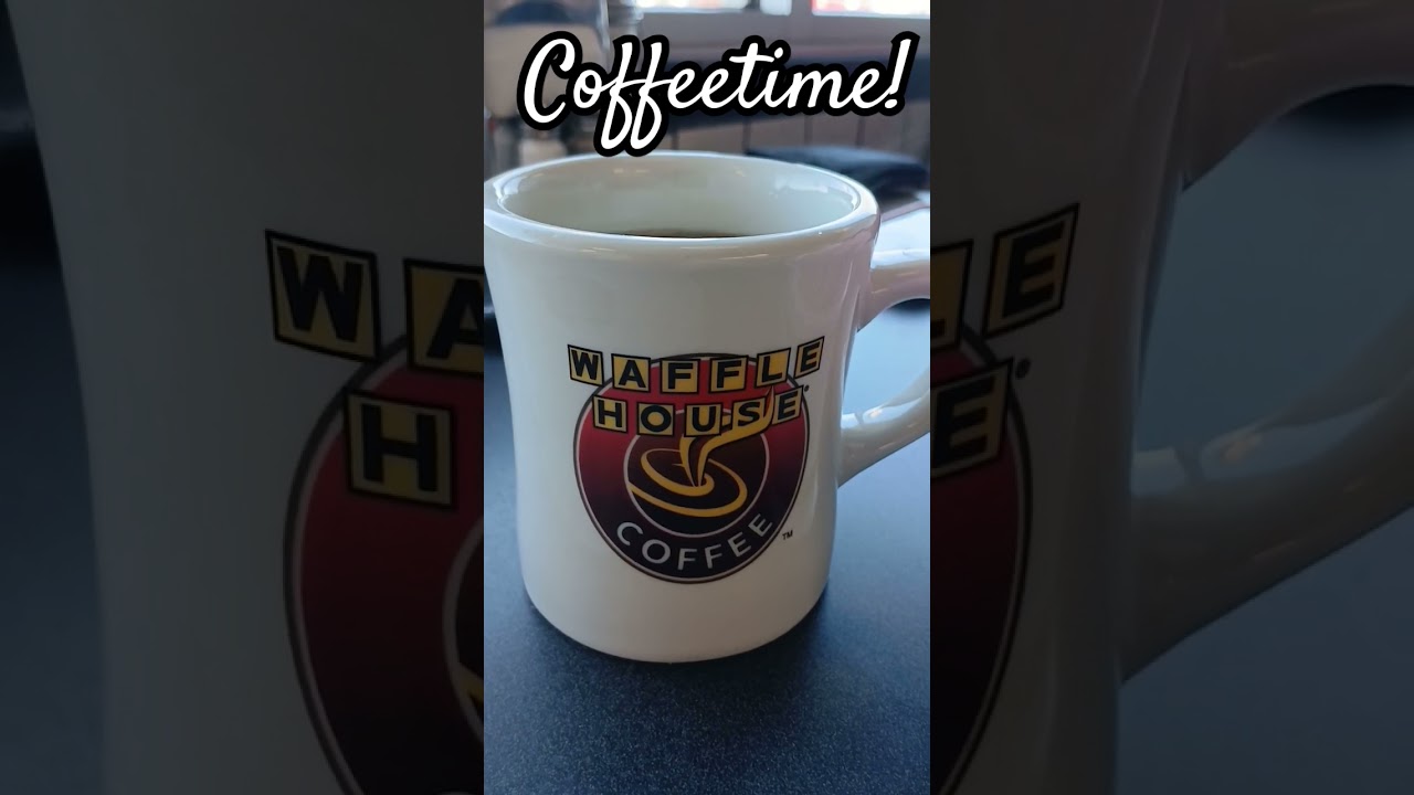 Coffee drinkers at Waffles House!