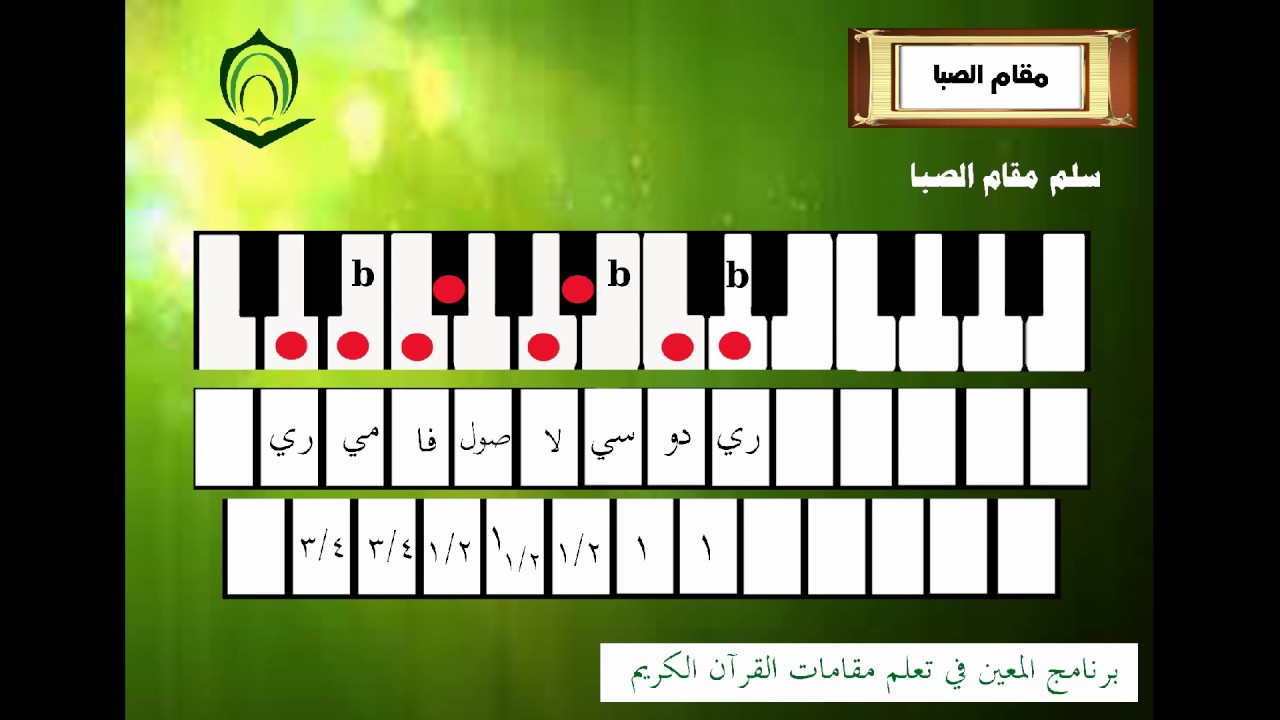 سلم مقام الصبا