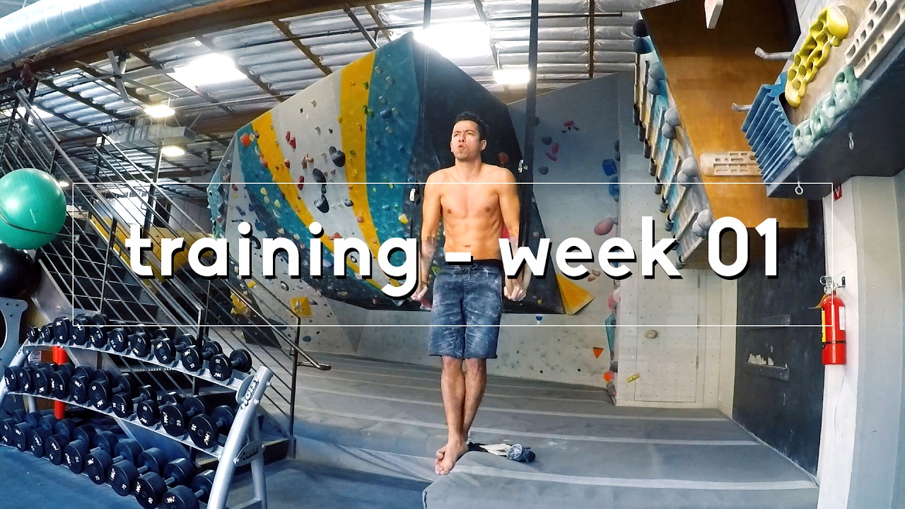 Week 01 Training for climbing progressive workout YouTube
