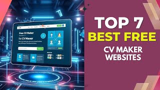 7 Best Free CV Maker Websites  | Create a Professional Resume screenshot 5