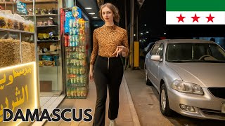 How Is Syria Now? Damascus Nightlife Street Scenes 4K