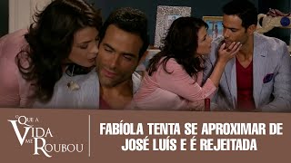O Que a Vida Me Roubou - Fabíola tenta se aproximar de JL mas é rejeitada (Cena não exibida em 2017)