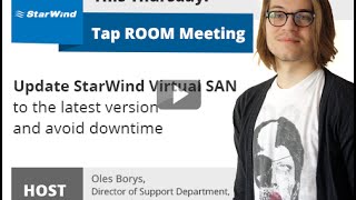 Update StarWind Virtual SAN to the latest version and avoid downtime