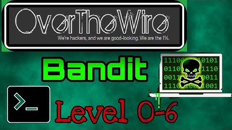 Bandit ! OverTheWire (Levels 0-6) | SSHPass & File Spaces : Linux  |  Walkthrough