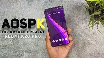 The Kraken Project For Redmi K20 Pro Android 12 - First Impressions ⚡⚡