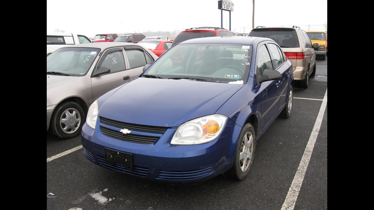 2007 Chevy Cobalt Ls Start Up And Quick Tour