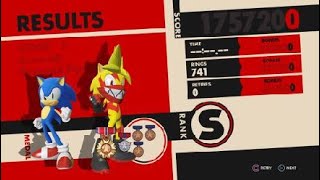 Super Sonic Forces Arsenal Pyramid Speedrun (alternative route) screenshot 4