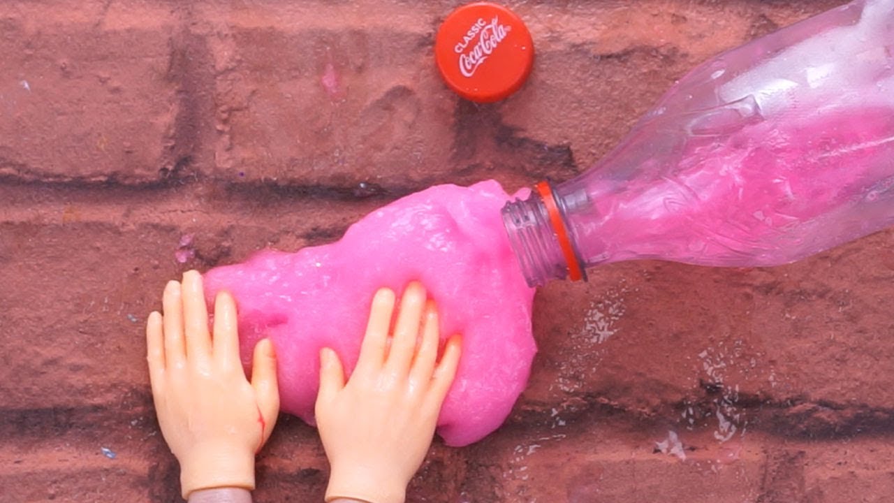 Flaschen Schleim MIT MINI HÄNDEN Selber Machen - BESTER SLIME