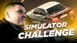 Reálný Drifter Na Simulátoru Miroslav Dušek Racethesim Challenge