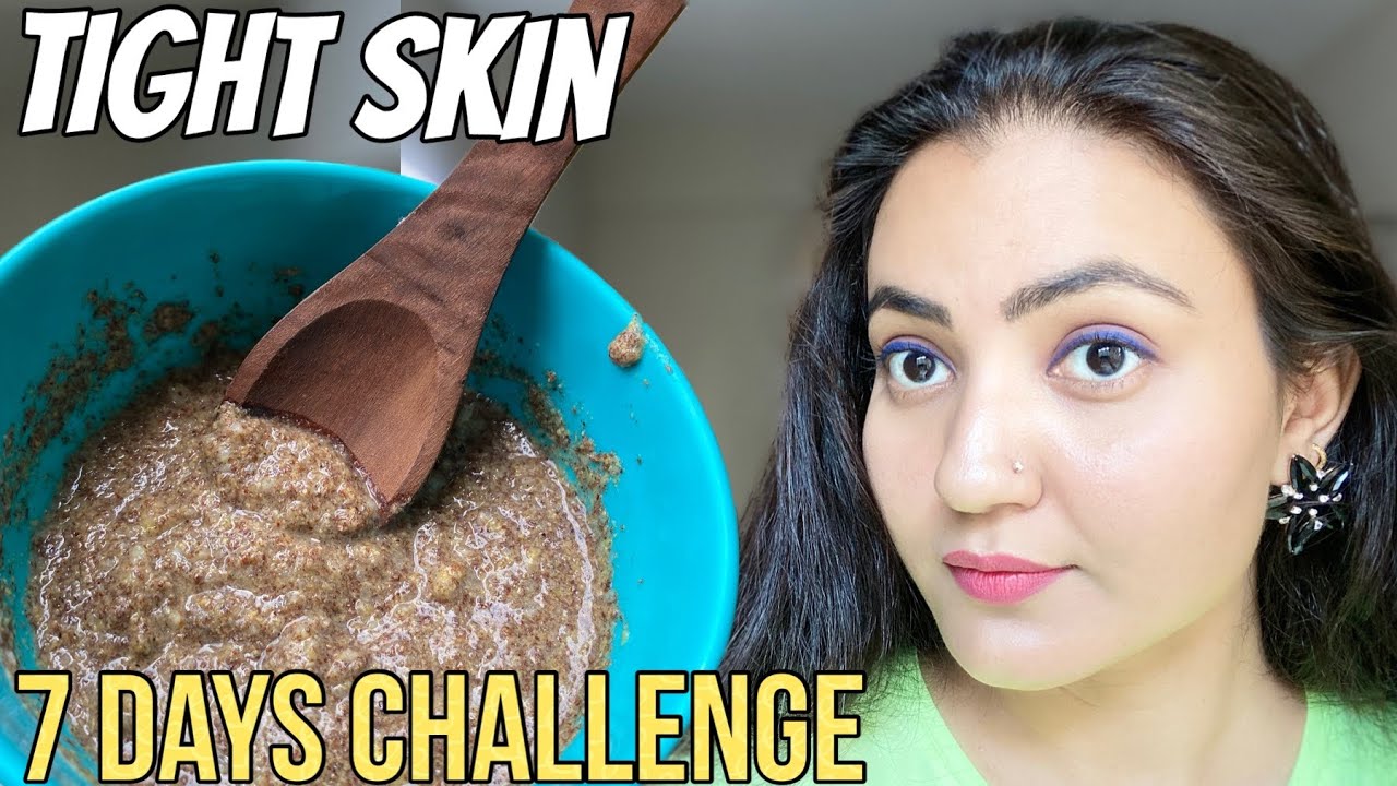 DIY FACE LIFT CHALLENGE  Tight Firm Younger Looking Skin From 1st Application  100 Results