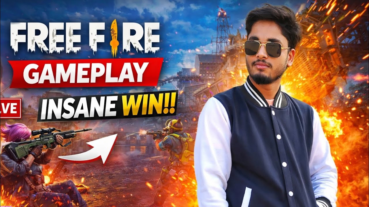 🔥 BR Ranked Full Match | Booyah 😱 | Insane Gameplay Free Fire - YouTube