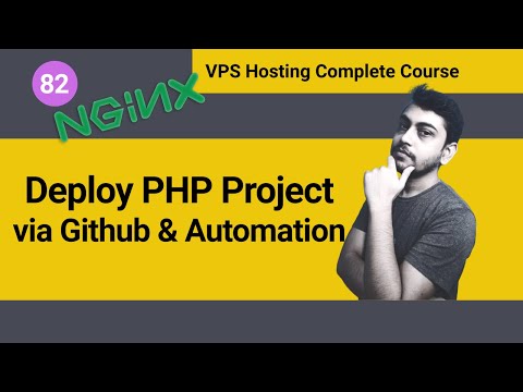 Deploy PHP Project via Github and Automate Deployment Nginx VPS