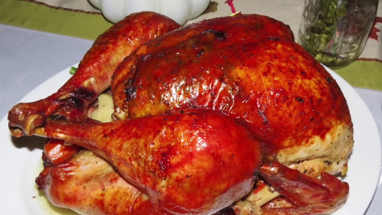 COMO HACER PAVO AL HORNO - YouTube