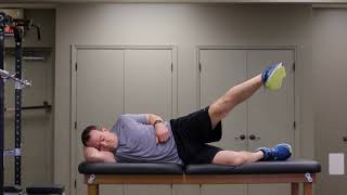 Straight leg raise-TFL hip abduction Side Lying Tfl Leg Lift