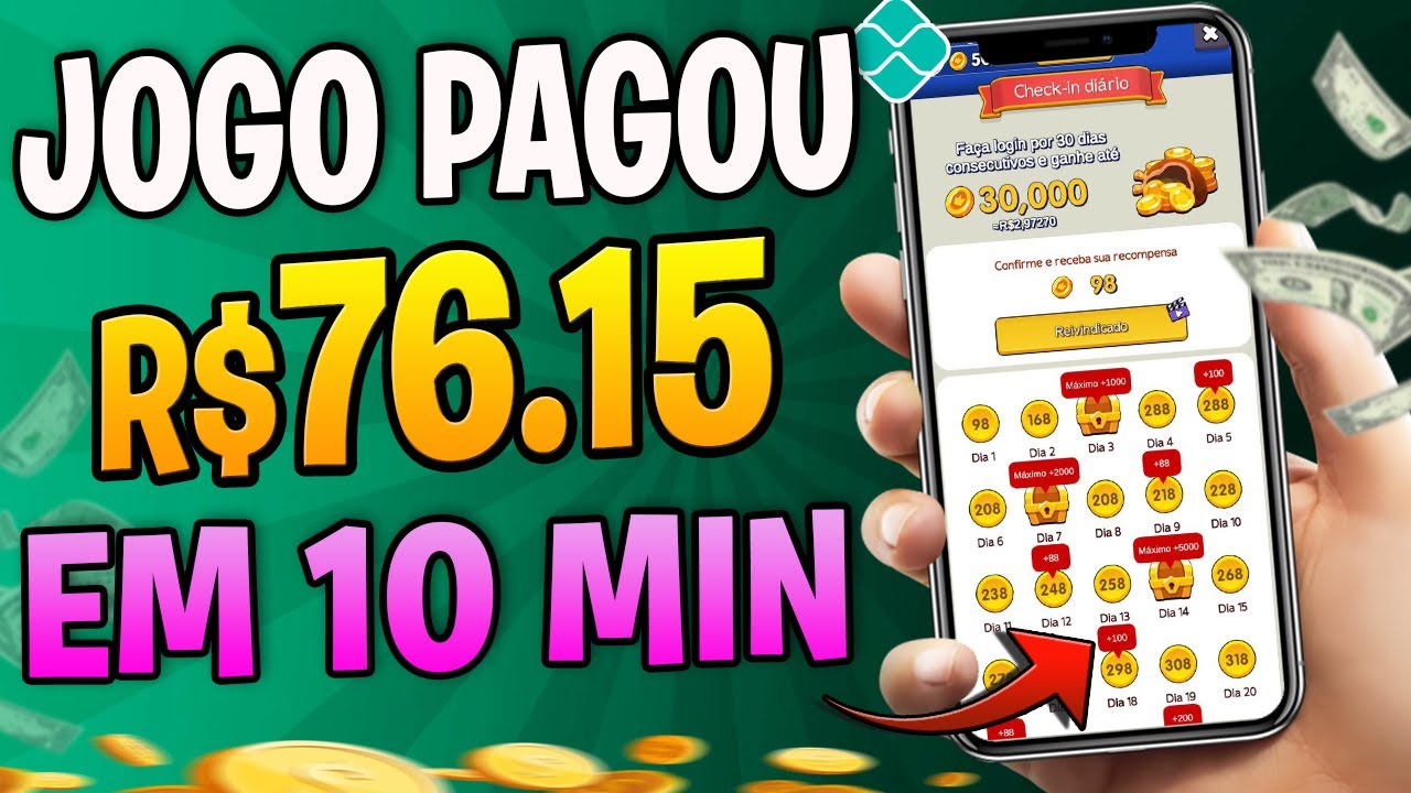 FANTÁSTICO😱] Jogos que Ganha Dinheiro de Verdade no PIX e PayPal