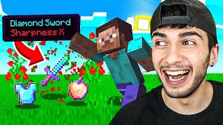 Minecraft, But Flowers Drop OP Items