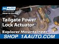 How to Replace Door Lock Actuator 1997-2002 Ford Expedition
