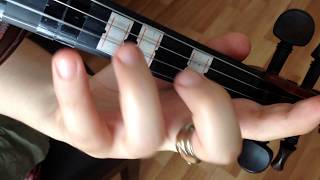 Duydum Ki Unutmuşsun Keman Dinletisi Violin Cover(Öğretici) Ve Parmak Yerleri