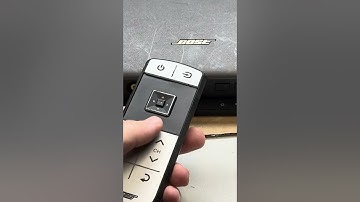 How to Pair the remote control with Bose AVM Control Console- Bose VideoWave Entertainment System
