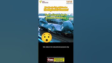 What You Can’t See Still Crushes — The Magic of Air Pressure! #atmospheric #pressure #viralshort