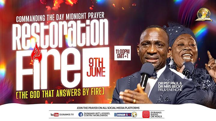 COMMANDING THE DAY || RESTORATION FIRE - THE GOD THAT ANSWERS BY FIRE REBROADCAST || 10-06-2025