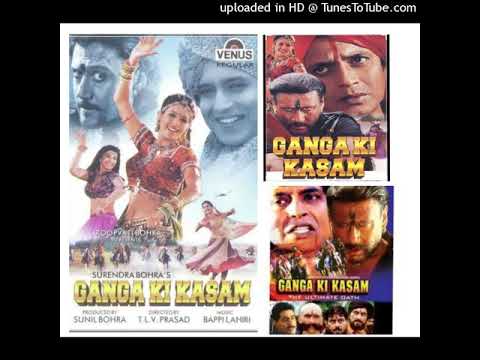 Banna Re Bagama - Lyrical Video Song Ganga Ki Kasam Mithun \u0026 Deepti Bollywood Romantic Son