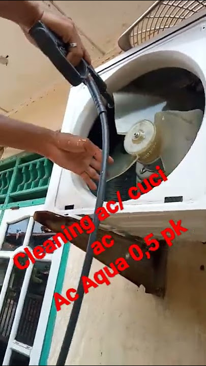 cara cleaning atau cuci ac split