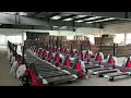 Multi-function pallet truck. Suit for roll bucket,plastic basket fork, support customized size.