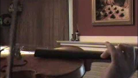 Violin Lesson #9; String Crossing pt 2