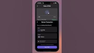 Check this video to learn how to stake ATOM with Leap Wallet!!!